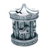 Money bank - Pewter Carousel