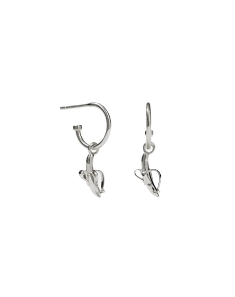 Meadowlark - Banana Signature Hoops Sterling Silver