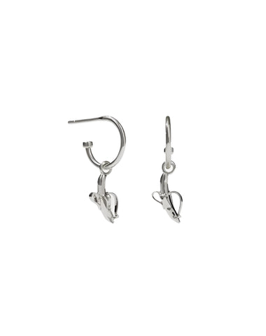 Meadowlark - Banana Signature Hoops Sterling Silver