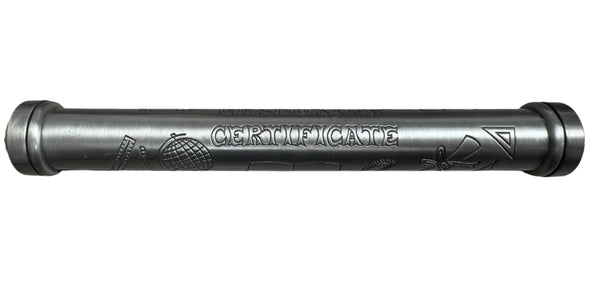Pewter Graduation Certificate Holder