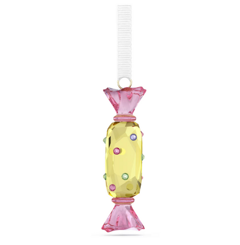 Swarovski - Holiday Cheers Dulcis Ornament Candy Yellow