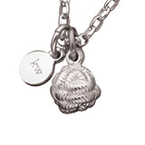 Karen Walker - Rope Ball Charm Silver