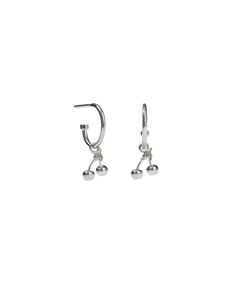 Meadowlark - Cherry Signature Hoops Sterling Silver