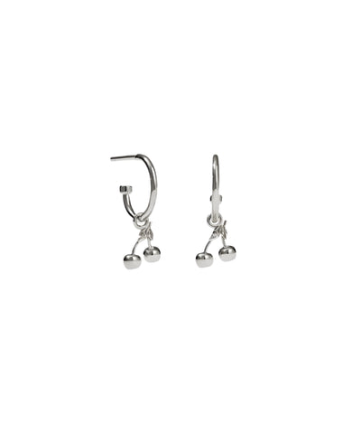 Meadowlark - Cherry Signature Hoops Sterling Silver