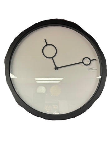 Nextime - Black & White Wall Clock