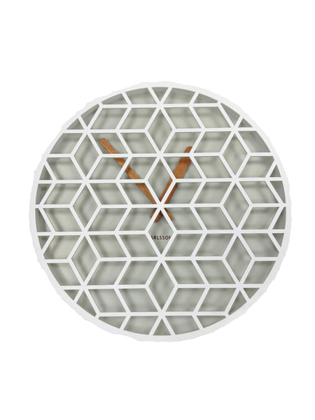 Karlsson - Discrete Wall Clock White