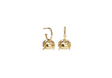 Meadowlark - Crab Signature Hoops Gold Plated