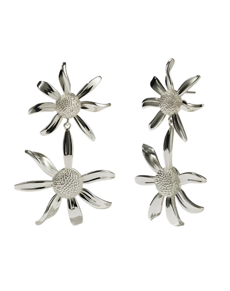Meadowlark - Daisy Drop Earrings Sterling Silver
