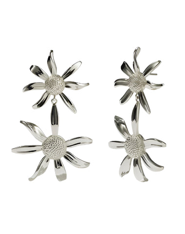 Meadowlark - Daisy Drop Earrings Sterling Silver