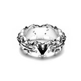 Stolen Girlfriends Club - Talon Bloom Eternity Ring Onyx