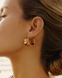 Edblad - Cane Hoops Large Gold