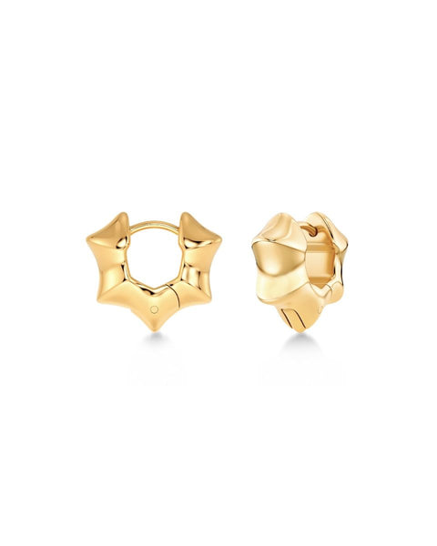 Edblad - Cane Hoops Multi Small Gold