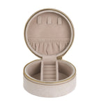 Edblad - Jewellery Travel Case Velvet Light Clay/Gold
