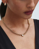 Edblad - Ocean Gem Necklace Large Gold