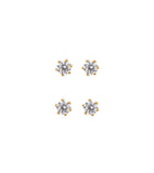 Edblad - One Studs Crown Mini Gold