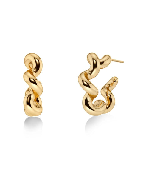 Edblad - Spiral Hoops Large Gold