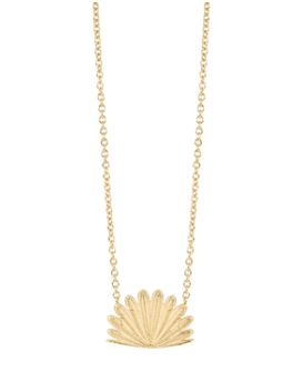 Boh Runga - Fan Tail Sunrise Necklace Gold Plate