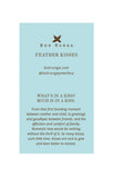 Boh Runga - Feather Kisses Huggies Sterling Silver