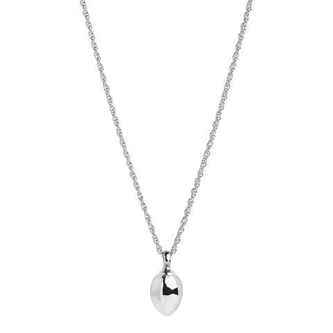 Najo - Dew Drop Silver Necklace