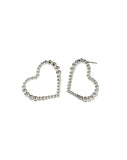 Meadowlark - Fizzy Heart Earrings Medium SS