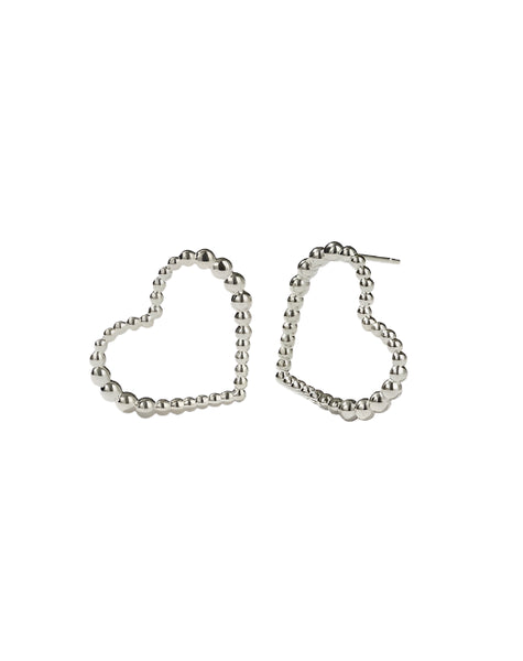 Meadowlark - Fizzy Heart Earrings Medium SS
