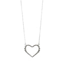Meadowlark - Fizzy Heart Necklace Medium SS