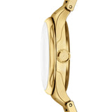 Fossil - Extra small gold stainless steel quartz watch