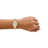 Fossil - Extra small gold stainless steel quartz watch