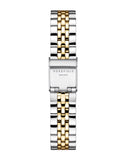 Rosefield - Small Edit Black Gold Silver Duotone Bracelet Watch