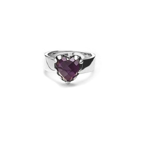 Stolen Girlfriends - Love Claw Ring Amethyst