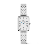 Daniel Wellington - Quadro Roman Numerals Date 5-link Silver