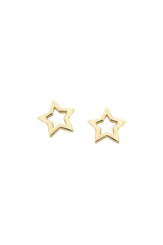 Karen Walker - Mini Star Studs Gold