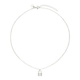 Najo - Love Lock Necklace Silver