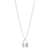 Najo - Love Lock Necklace Silver