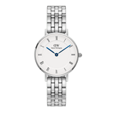 Daniel Wellington - Petite Roman Numerals 5 link silver