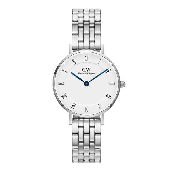 Daniel Wellington - Petite Roman Numerals 5 link silver