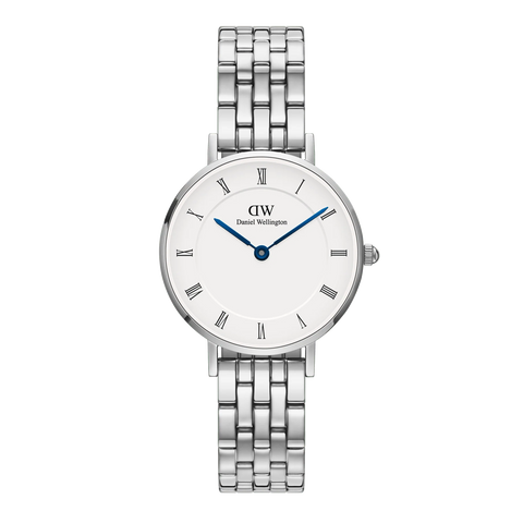 Daniel Wellington - Petite Roman Numerals 5 link silver