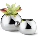 Philippi - Stainless Steel Ball Vase Small