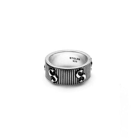 Stolen Girlfriends Club - Corrugated S-Logo Ring