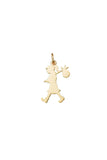 Karen Walker - Runaway Girl Large Charm Gold