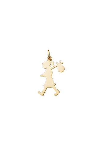 Karen Walker - Runaway Girl Large Charm Gold