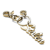 Stolen Girlfriends - Script Keyring Gold Plate