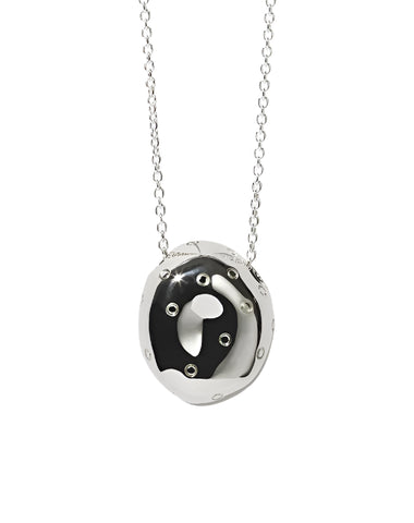 Meadowlark - Strawberry Necklace Large Sterling Silver