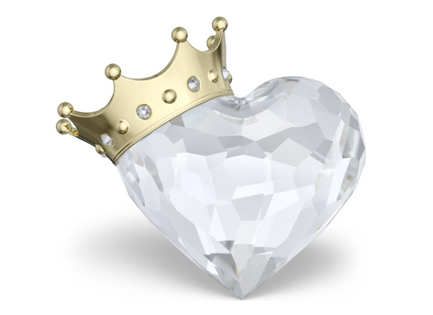 Swarovski - Symbolica Heart with Crown