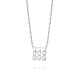 Daisy London - Treasures Seed Pearl Trio Necklace