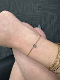 Karen Walker - 9ct Yellow Gold Mini Charm Bracelet