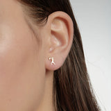 Karen Walker - 9ct Yellow Gold Runaway Girl Stud