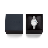 Daniel Wellington - Petite Roman Numerals Date 5-link Silver