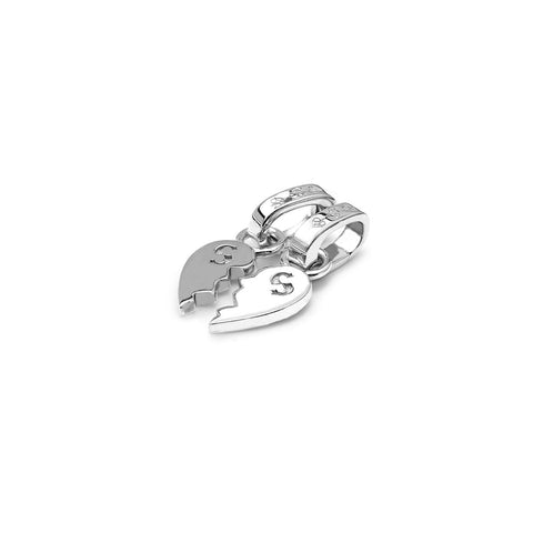 Stolen Girlfriends Club - Two Part Heart Charm Set