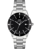 Daniel Wellington - Index Bezel Full Black & Silver